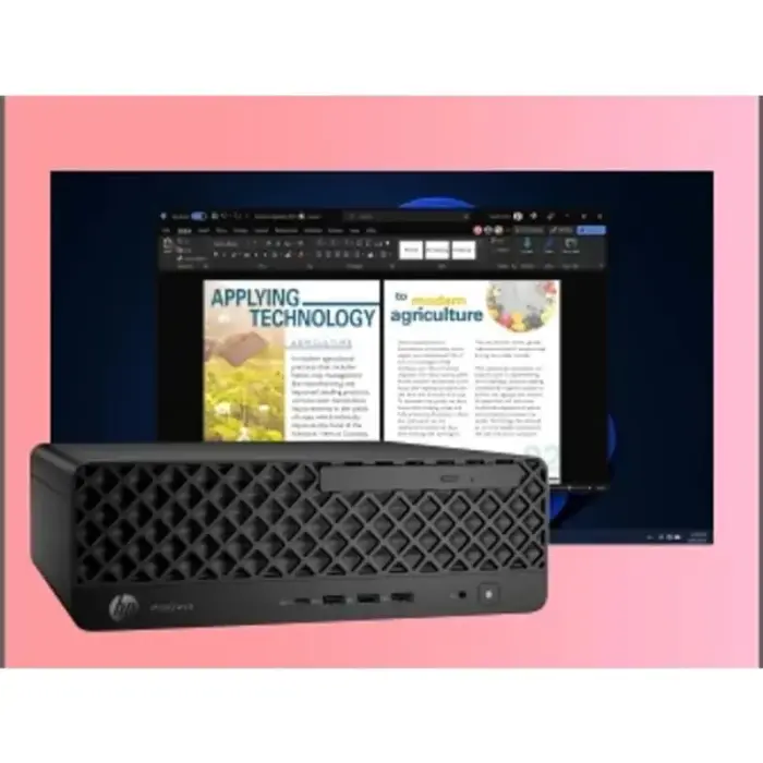 HP ProDesk 4 SFF G1i AI PC Intel Core Ultra 5 225 16GB DDR5-SDRAM 512GB SSD Windows 11 Pro juodas