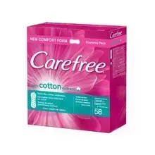 Carefree Cotton ikdienas ieliktņi ar kokvilnas ekstraktu