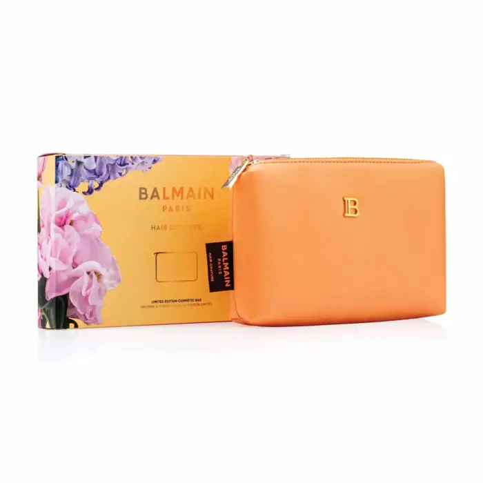Текстильный чехол Balmain SS25 GWP, оранжевый