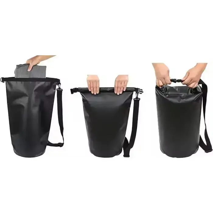 Waterproof Bucket Bag 20L black Photo