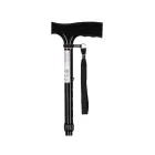 Folding walking stick (black) — Photo 3