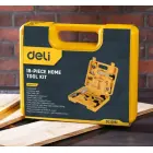 DELI TOOLS household tool Set 18pcs|set Yellow Photo