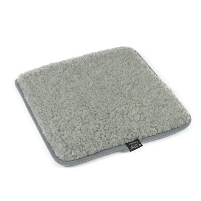 Merino Wool Seat Cushion 40x40 cm - Grey