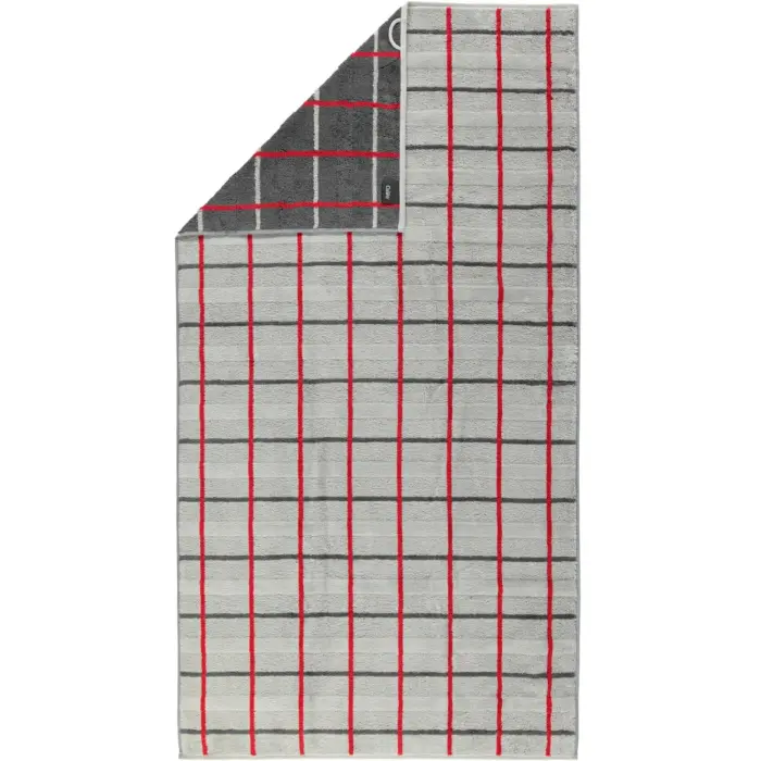 Paplūdimio rankšluostis Square 80x200 cm antracito raudonas