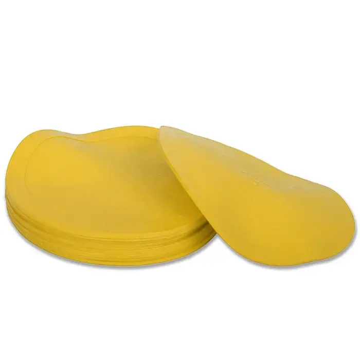Training pole disc 15cm yellow - 10 pcs 150 mm
