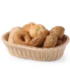 Oval polyrattan bread basket - Hendi 561003 — Photo 2