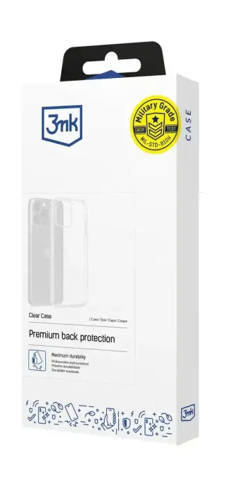 Redmi Note 17 Pro 5G - 3mk läbipaistev ümbris Clear Case
