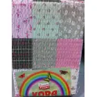 Crêpe bedding set 160x200 cm, Patchwork dark pink — Photo 2