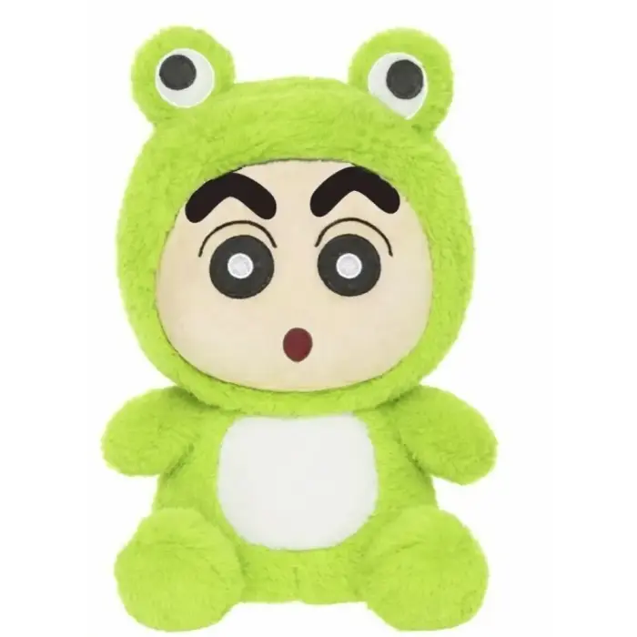 Shin Chan Frog plīša rotaļlieta 30 cm