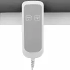 Łóżko stół kosmetyczny do masażu elektryczny 1 silnik 200 kg LILLE - szary Foto 3