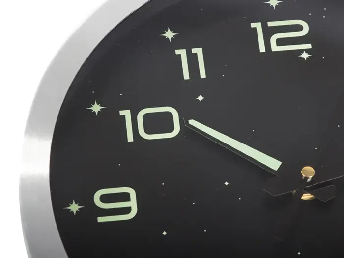 Fluorescent large fluorescent wall clock light stars 25cm