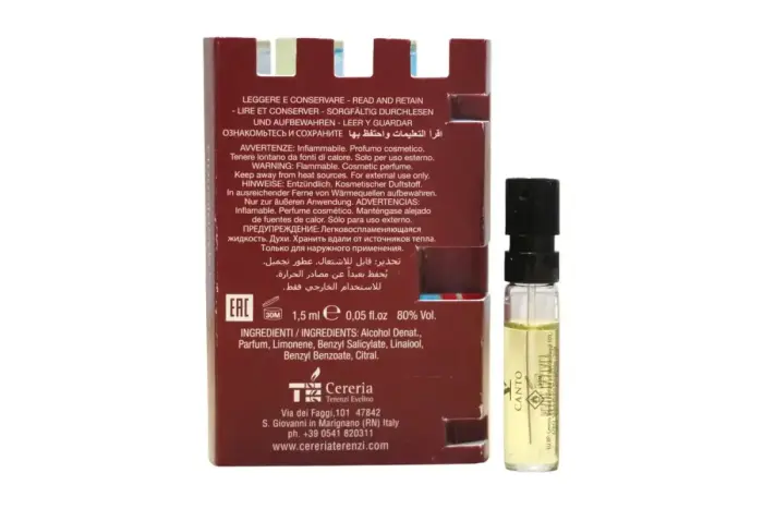 V Canto, Mandragola, Extrait De Parfum, Unisex, 1.5 ml Vial