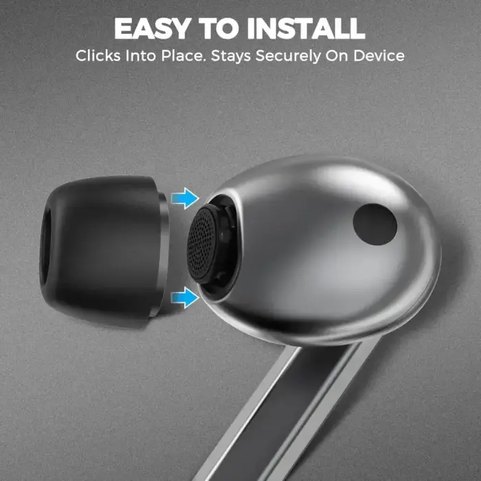 TECH-PROTECT EAR TIPS 3-PACK SAMSUNG GALAXY BUDS 3 PRO GREY Foto 4