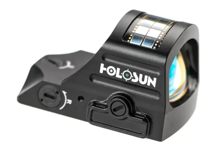 Holosun HS507C X2 sarkanā punkta tēmeklis ACSS ar zaļu tīkliņu – melns