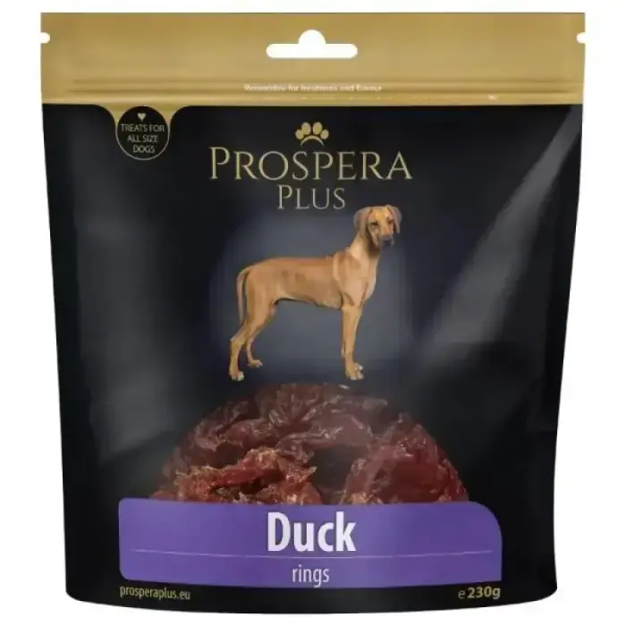Suņu kārumi – Prospera Plus Pīles Gredzeni, 230 g