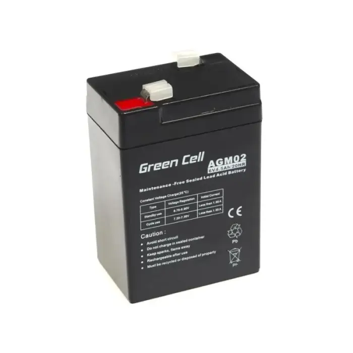 GREEN CELL AGM02 6V 4.5AH