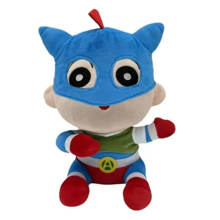 Shin Chan Superheroe plīša rotaļlieta – 40 cm