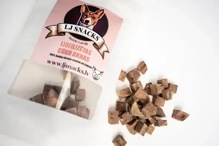 LJ Snacks Freeze-Dried Pork Liver 100 g
