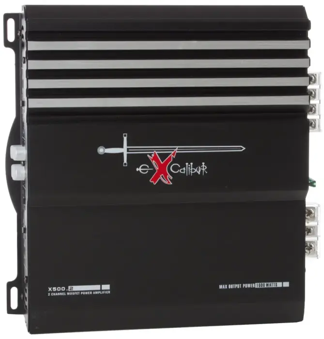 Excalibur X-500.2/ усилитель/репитер/ 2-kanálový/ 2x 50W/ 1x 150W