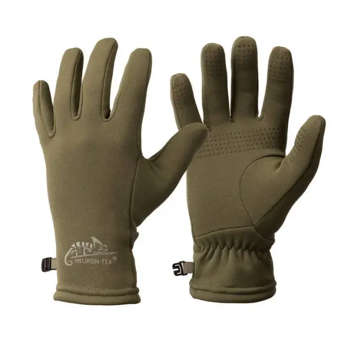 Перчатки Helikon-Tex Trekker Outback – оливково-зелёные