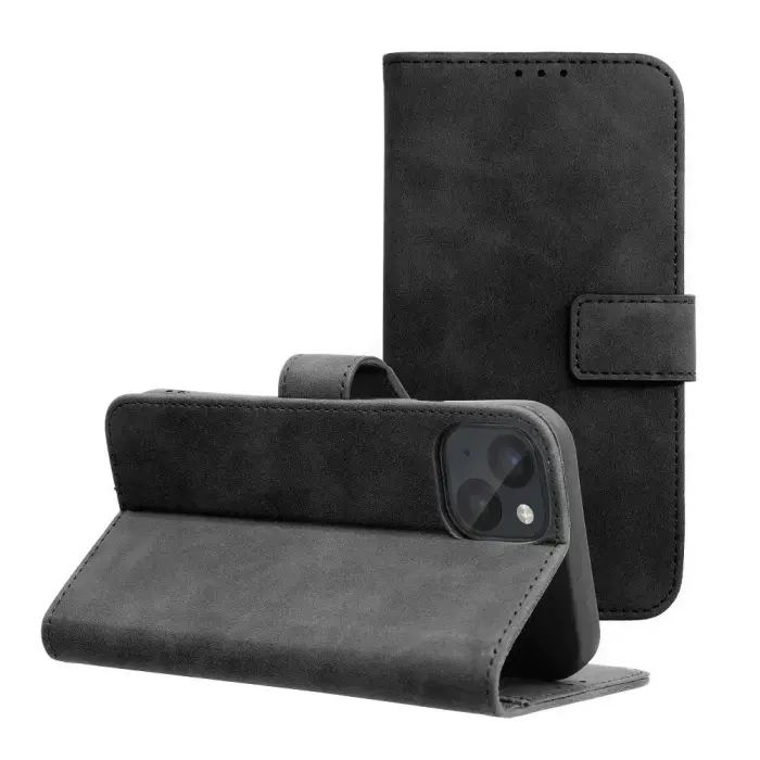 TENDER Book Case for IPHONE 13, Black