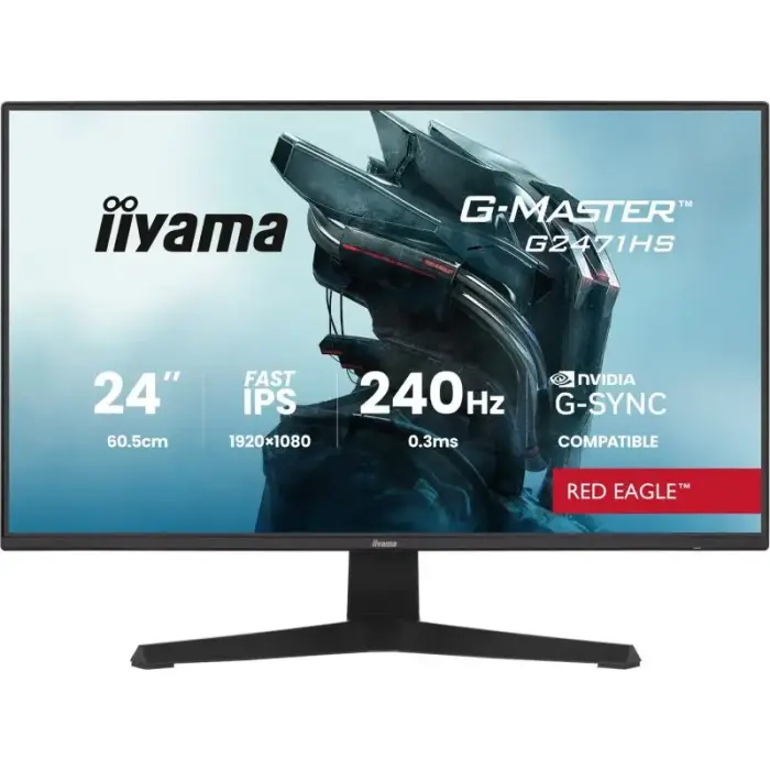 IIYAMA LED Fast IPS monitors 23.8" G2471HS-B1 Red Eagle 240Hz