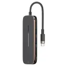 USAMS adapter HUB 2xUSB + USB-C + HDMI + Micro SD + SD – Must — Foto 1