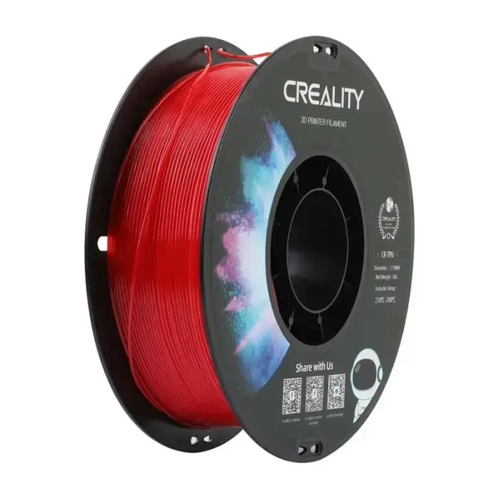 Creality TPU filaments (sarkans)