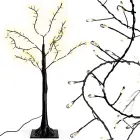 Decorative Tree, 100 LEDs, 90 cm, Black — Foto 1