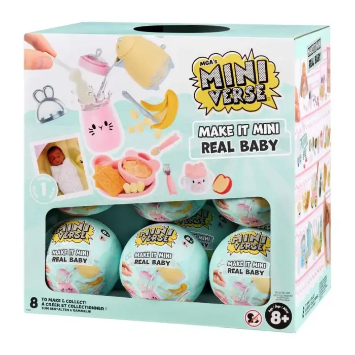 Miniverse Make It Mini Baby Food dažādos variantos surprise capsule