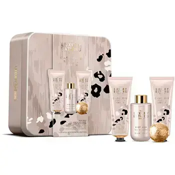 Grace Cole Cashmere Gift Box ( Kašmír, Mošus & Ambra ) - Dárková sada tělové péče v dóze ( 4 ks )