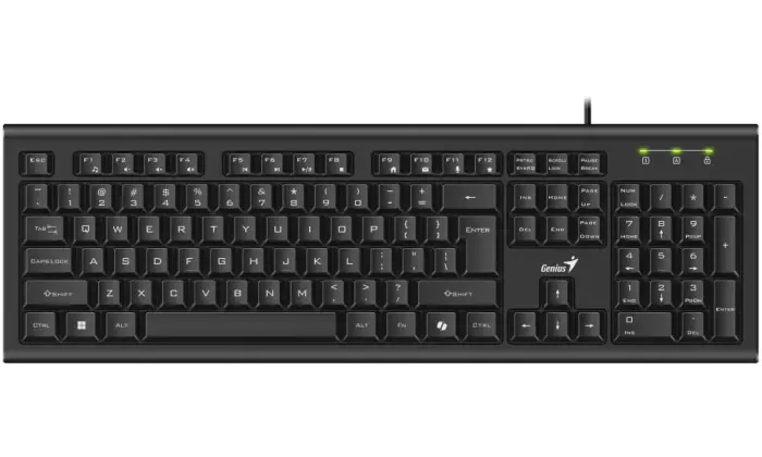 GENIUS KB-113/ wired/ Copilot/ USB/ black/ CZ+SK layout