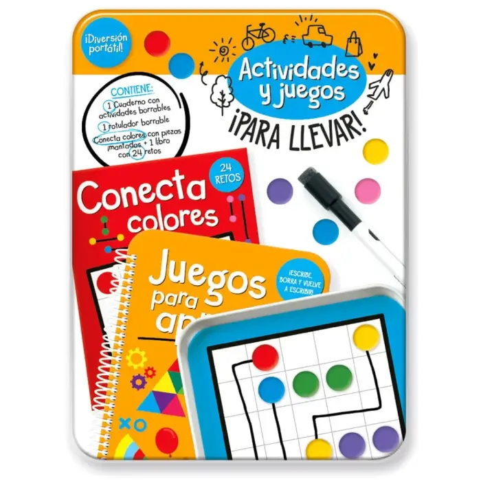 Spanish Connect Colours portable activity kit
