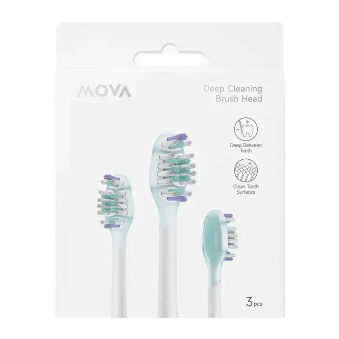 MOVA maināmās birstītes Fresh 20 / Sensus Fresh 10 zobu birstēm