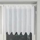 Fancy Panel Cafe Curtain 60 cm White — Photo 2