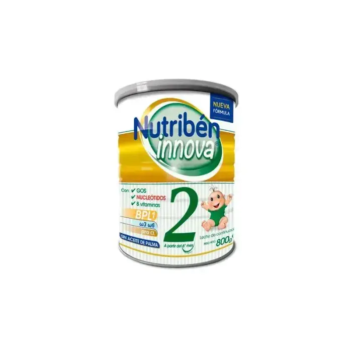 Tolesnio maitinimo pieno mišinys Nutribén Innova 2, 800 g