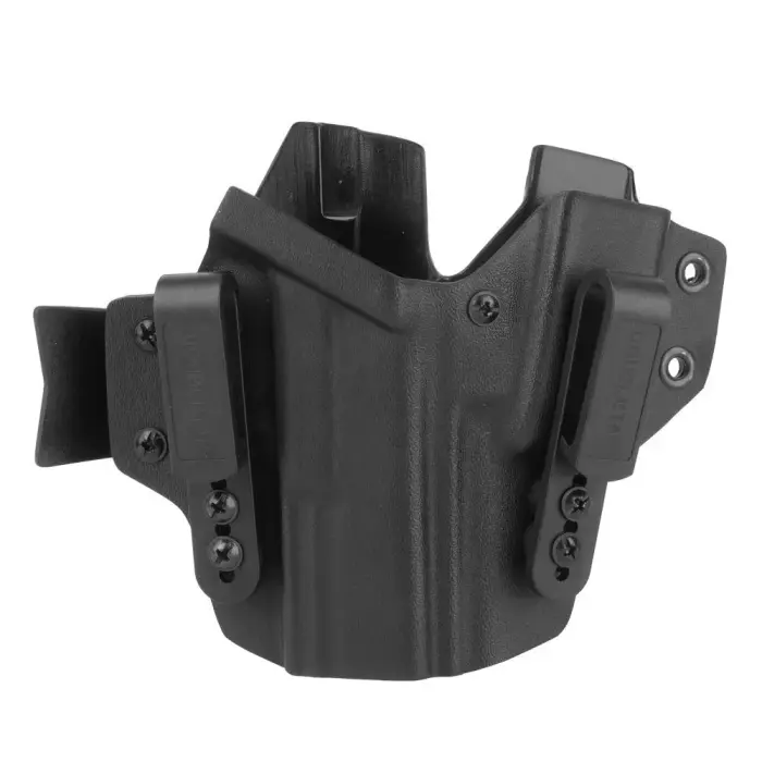 DOUBLETAP GEAR Appendix IWB Kydex Holster for Glock 17 and Magazine – Black