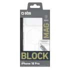SBS Block Case for iPhone 18 Pro, MagSafe Compatible - White — Foto 2