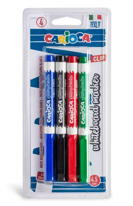 Whiteboard markers CARIOCA, 4 pcs
