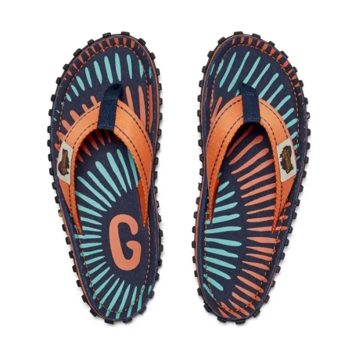 Gumbies Unisex flip-flops ISLANDER FLIP-FLOP TANGERINE BURST, suurus 40