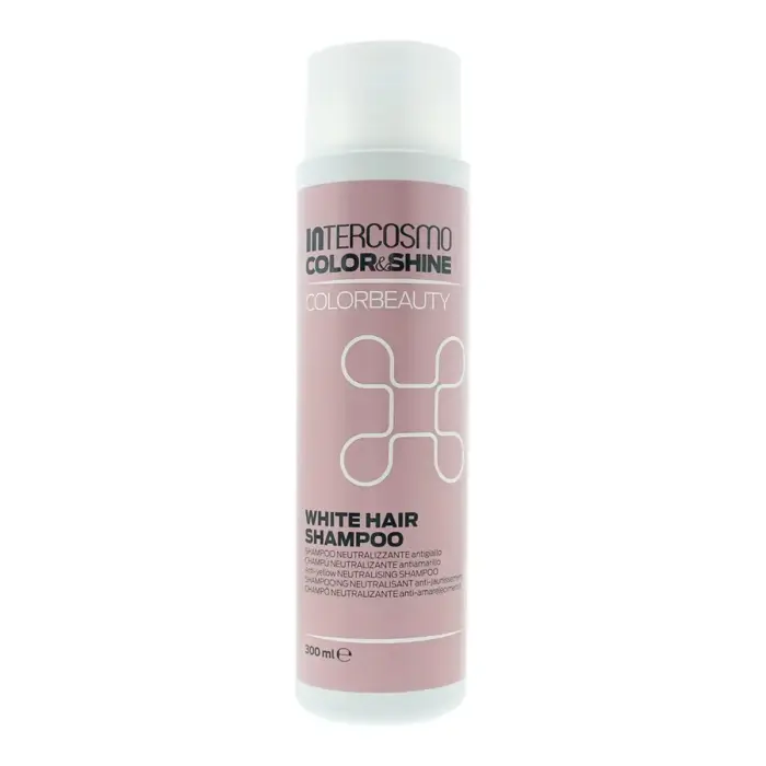 Intercosmo, Color & Shine, Juuksešampoon, Kollaste toonide neutraliseerimiseks, 300 ml