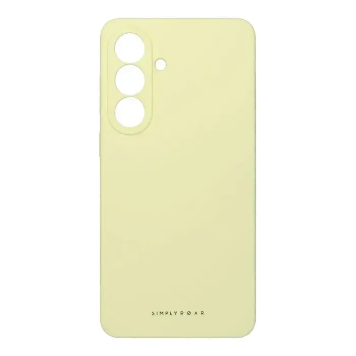 ROAR vāciņš CLOUD SKIN priekš Samsung Galaxy S26 Plus gaiši dzeltens