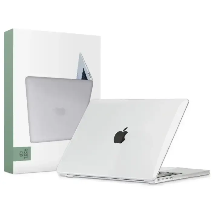 Tech-Protect SmartShell case for MacBook Air 13" M2 | M3 | 2022-2024 - transparent