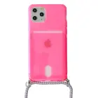 STRAP Fluo Dėklas iPhone X/XS Pink — Nuotrauka 1