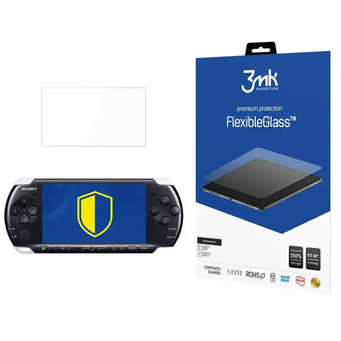 Sony PSP - 3mk FlexibleGlass™ ekrano apsauga
