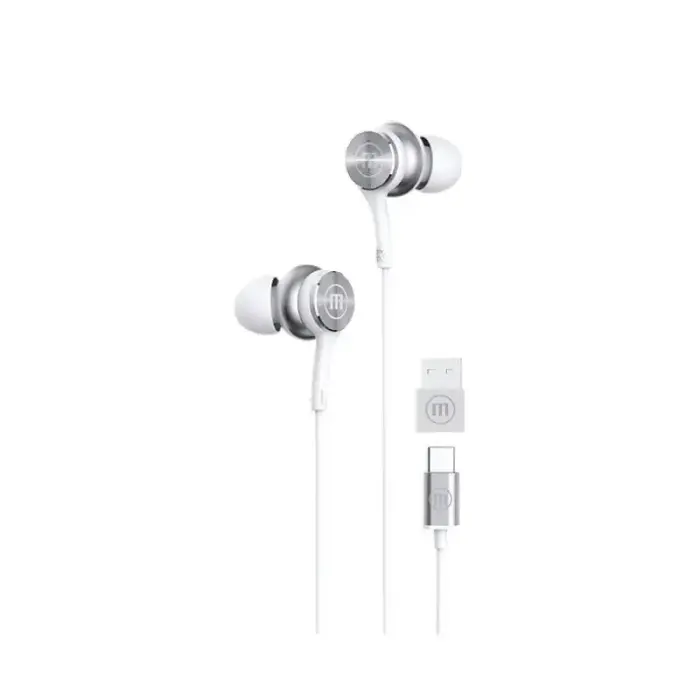 MAXELL XC1 Wired headphones USB-C connector white