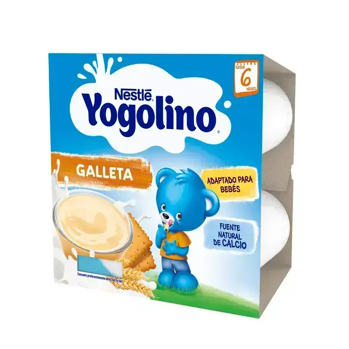 Laste magustoit Nestlé Yogolino: küpsised, 100 g
