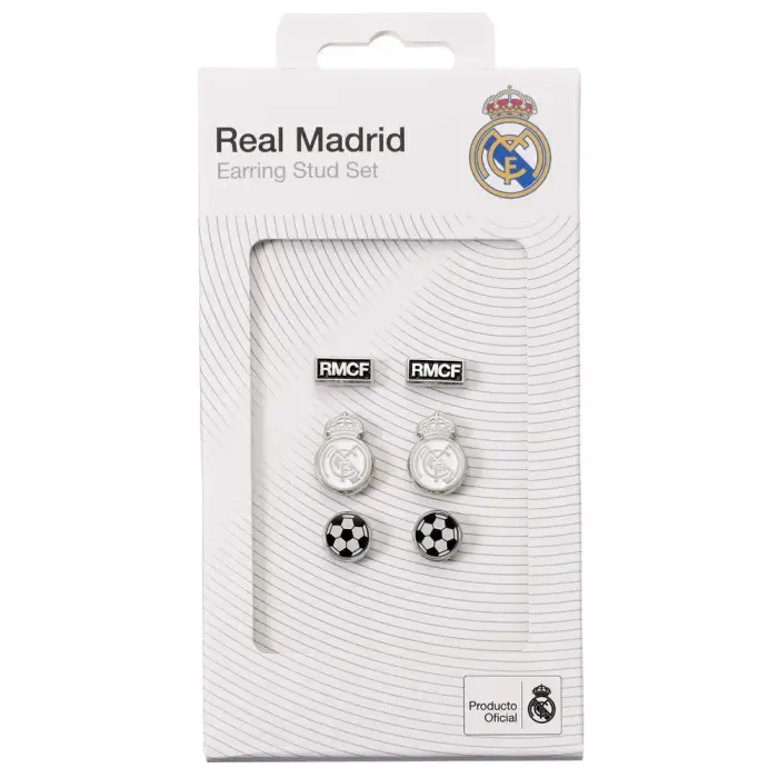 Real Madrid set 3 Pairs of earrings