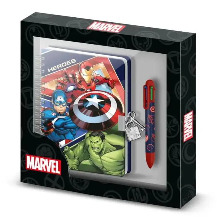 Marvel Avengers päevik + pen