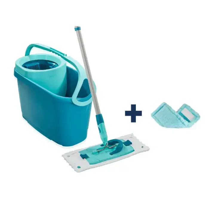 Grindų valymo rinkinys „Clean Twist M Ergo“ + pakaitinė šluostė „Clean Twist M Ergo static plus“